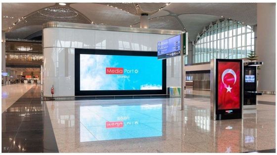 空港使用LED大画面の表示反振動のデジタル表記LEDスクリーンのシンセンの工場