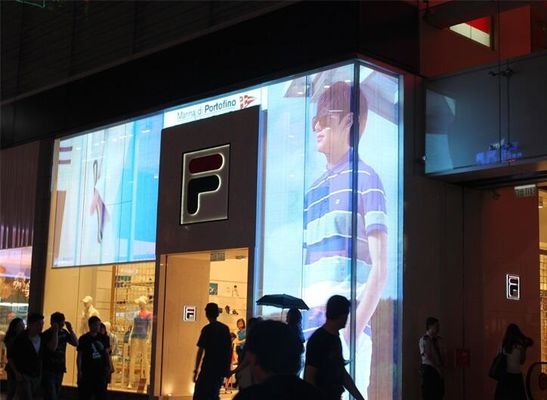屋外広告ショッピング モールのシンセンの工場のための透明なLEDビデオ スクリーン16384の点